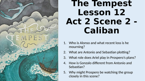The Tempest - Act 2 Scene 2 - Caliban