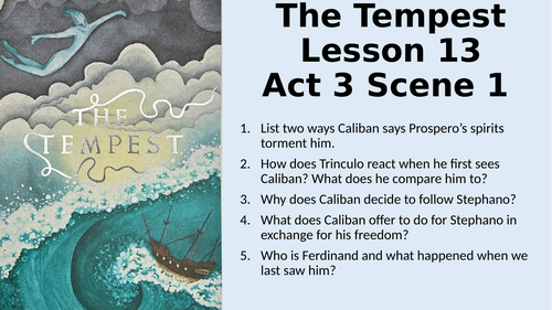 The Tempest - Act 3 Scene 1 - Love