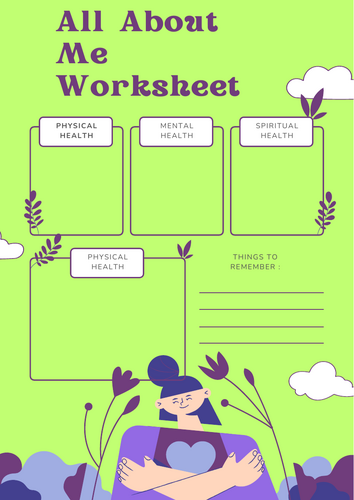 All About Me Worksheet | Primary Resources - Twinkl