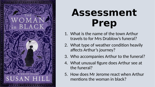 The Woman In Black - Assessment Prep & Assessment