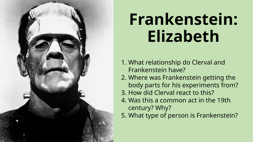 Frankenstein (Play) - Elizabeth