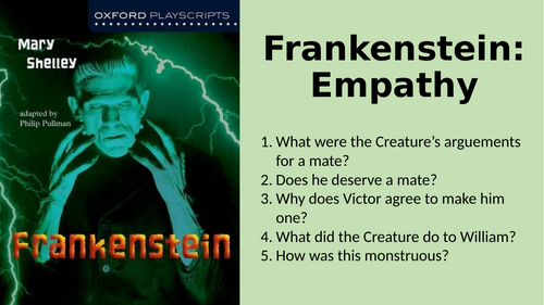 Frankenstein (Play) - Empathy