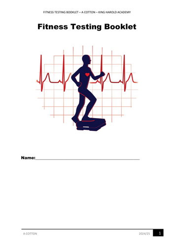 Fitness Testing - Student Booklet