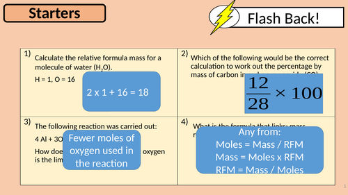 AQA C3 GCSE Revision