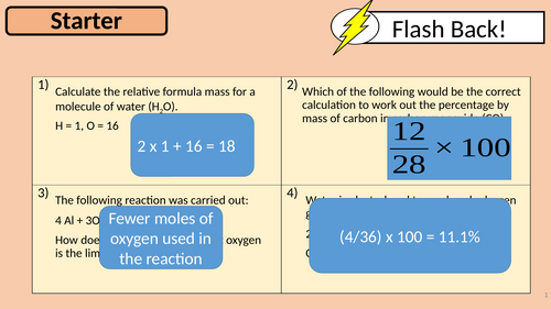 AQA C3 GCSE Revision