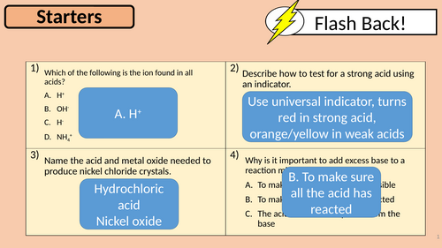 AQA C4 GCSE Revision