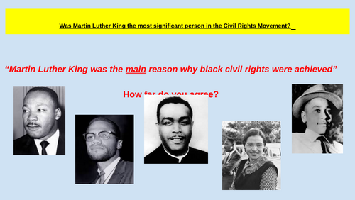 Was Martin Luther King Really the Most Significant Person of the Civil Rights Movement?
