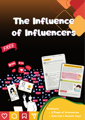Influencers: Social Impact, Advertising, Responsibility