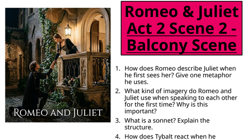 Romeo and Juliet - Act 2 Scene 2