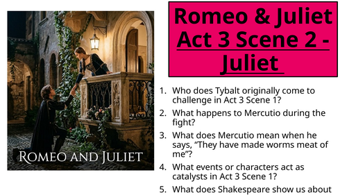 Romeo and Juliet - Act 3 Scene 2 - Juliet
