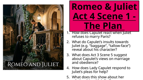 Romeo and Juliet - Act 4 Scene 1