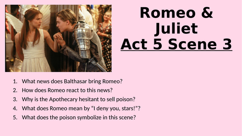 Romeo and Juliet - Act 5 Scene 3