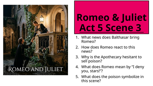 Romeo and Juliet - Act 5 Scene 3