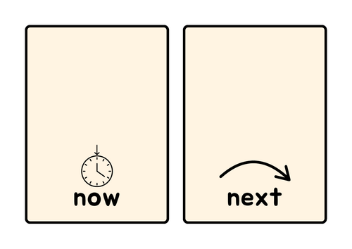 Now & Next Board – Visual Support for Transitions