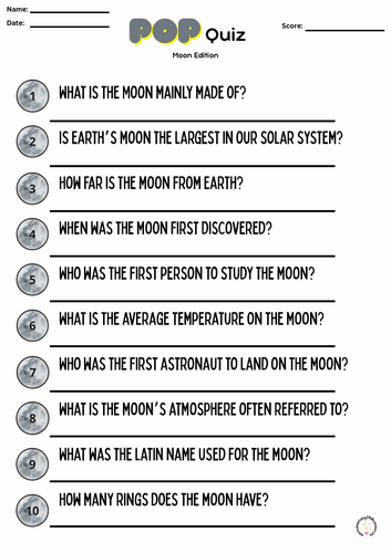 POPQuiz - Moon