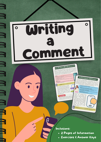 Writing a Social Media Comment: Structure, Language, Examples, Arguments