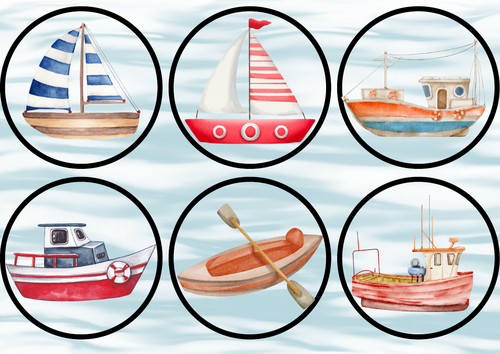 EYFS Provision activities - Design a boat