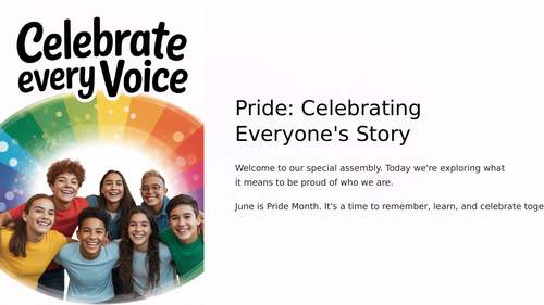Pride Month Assembly