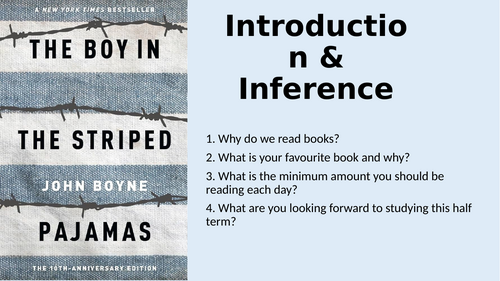 Boy in the Striped Pajamas - Introduction and Inference