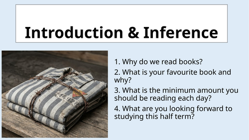 Boy in the Striped Pajamas - Introduction and Inference