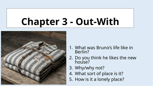 Boy in the Striped Pajamas - Chapter 3 - Out-With