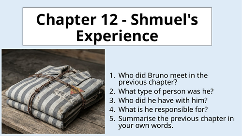 Boy in the Striped Pajamas - Chapter 12 - Shmuel's Experience