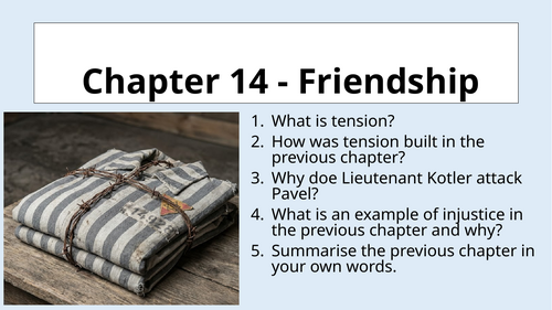 Boy in the Striped Pajamas - Chapter 14 - Friendship
