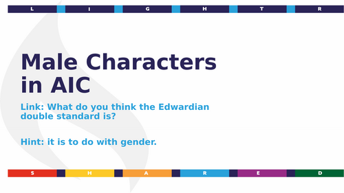 Men in An Inspector Calls