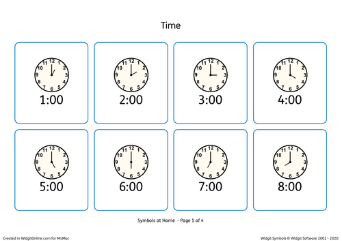 time symbols
