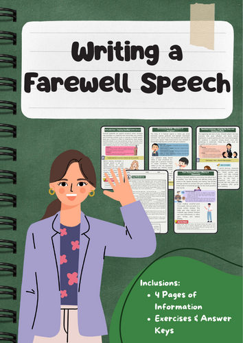 Writing Farewell Speeches: Structure, Style, Examples