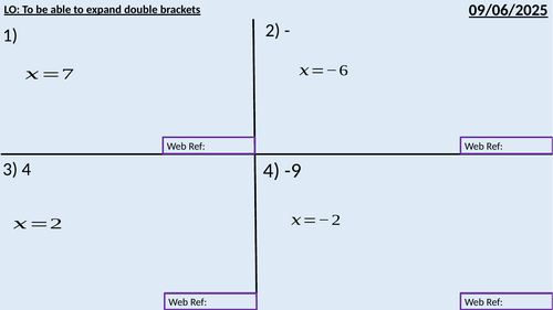 Expand Double Brackets
