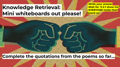 The Emigree - lesson / annotations - AQA Power and Conflict poetry