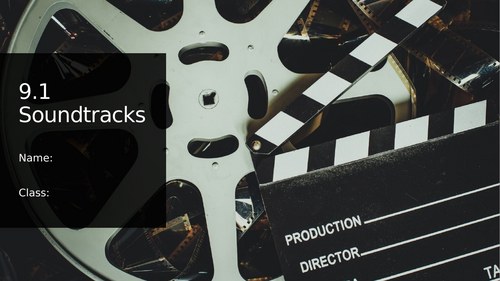 KS3- Soundtracks