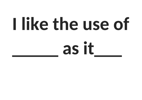 Speak like an English student!