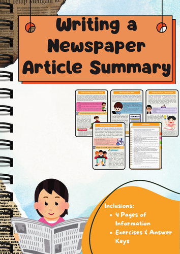 Writing a Newspaper Article Summary – Key Techniques