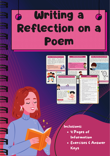 Poem Reflection Writing: Imagery, Tone, Structure