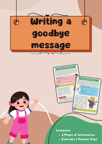 oodbye Message Classmate: Examples and Writing Guide