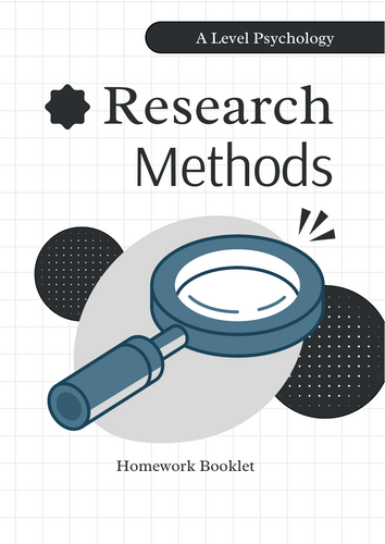 AQA A level Psychology- Research Methods- HW