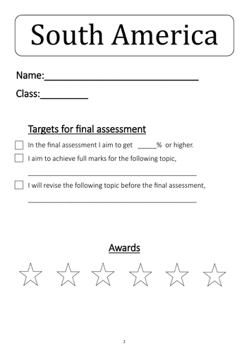 Year 7 Unit 1 and 2 study book