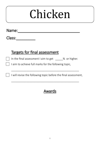 Year 7 Units 9 and 10 Study book