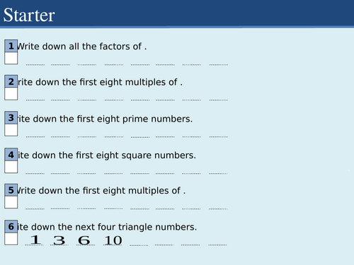Year 8 Unit 16 Probability