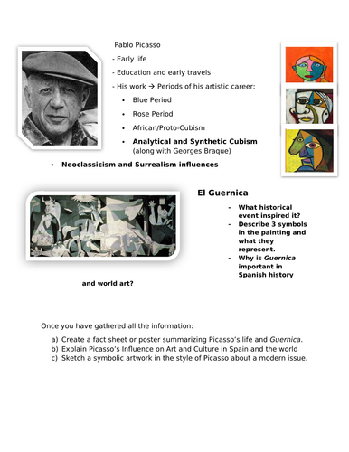 Picasso- own research