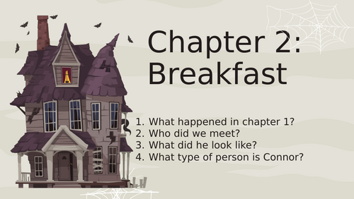 A Monster Calls - Chapter 2 Breakfast