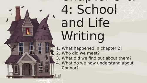 A Monster Calls - Chapter 3 and 4