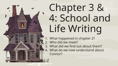 A Monster Calls - Chapter 3 and 4