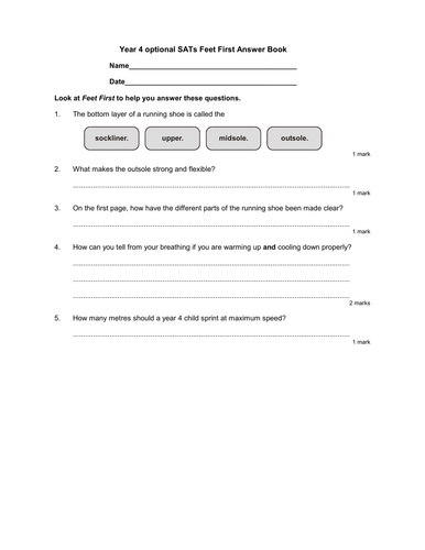 End of Year 4/ Beginning of Year 5 Reading Assessment Tool
