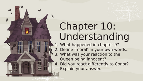 A Monster Calls - Chapter 10 - Assessment Prep and Assessment