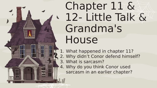 A Monster Calls - Chapter 11 and 12