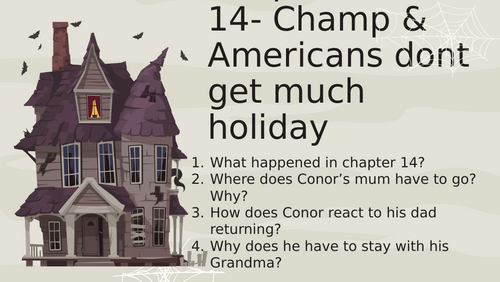A Monster Calls - Chapter 13 and 14