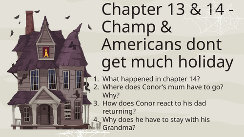 A Monster Calls - Chapter 13 and 14